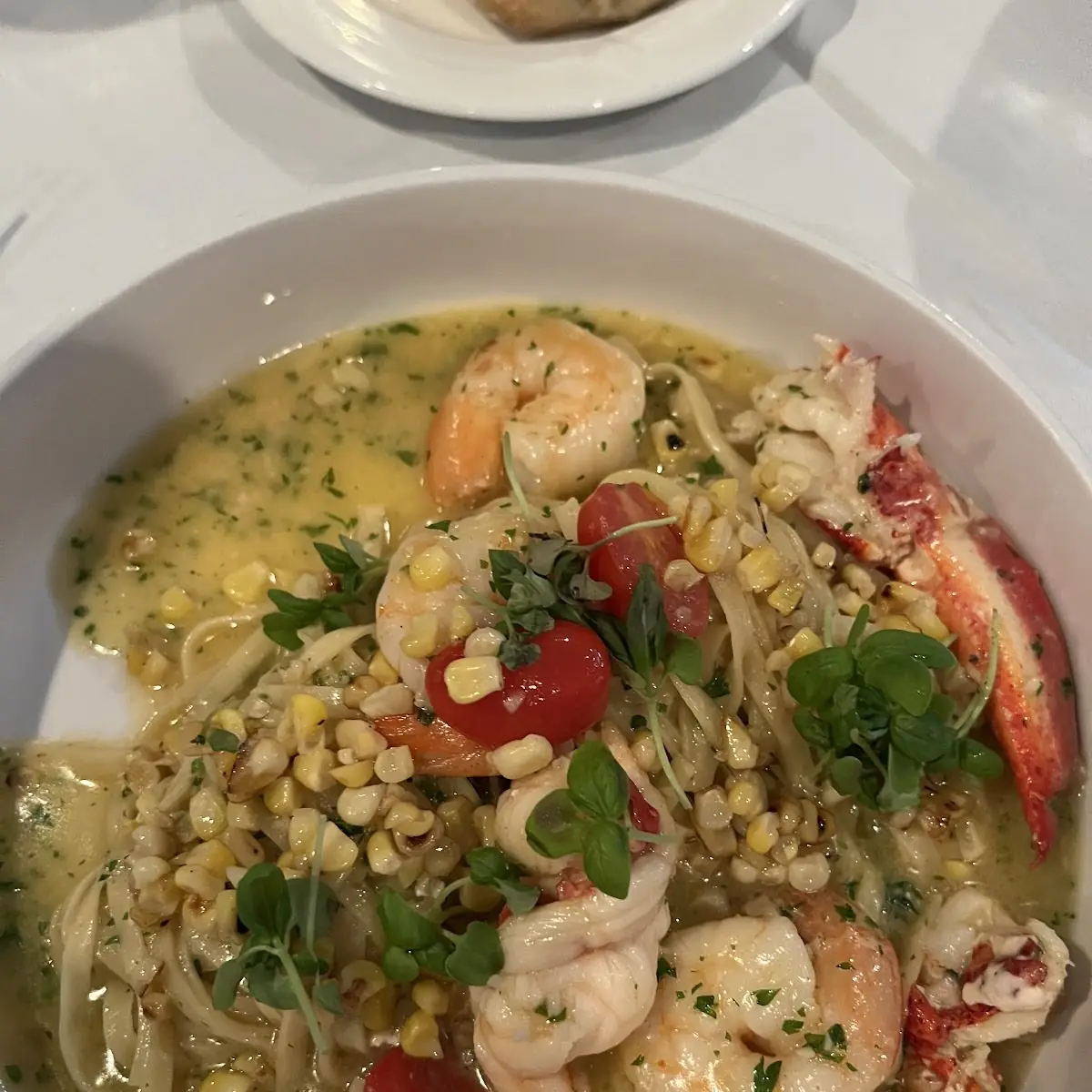 Lobster and Shrimp Entree