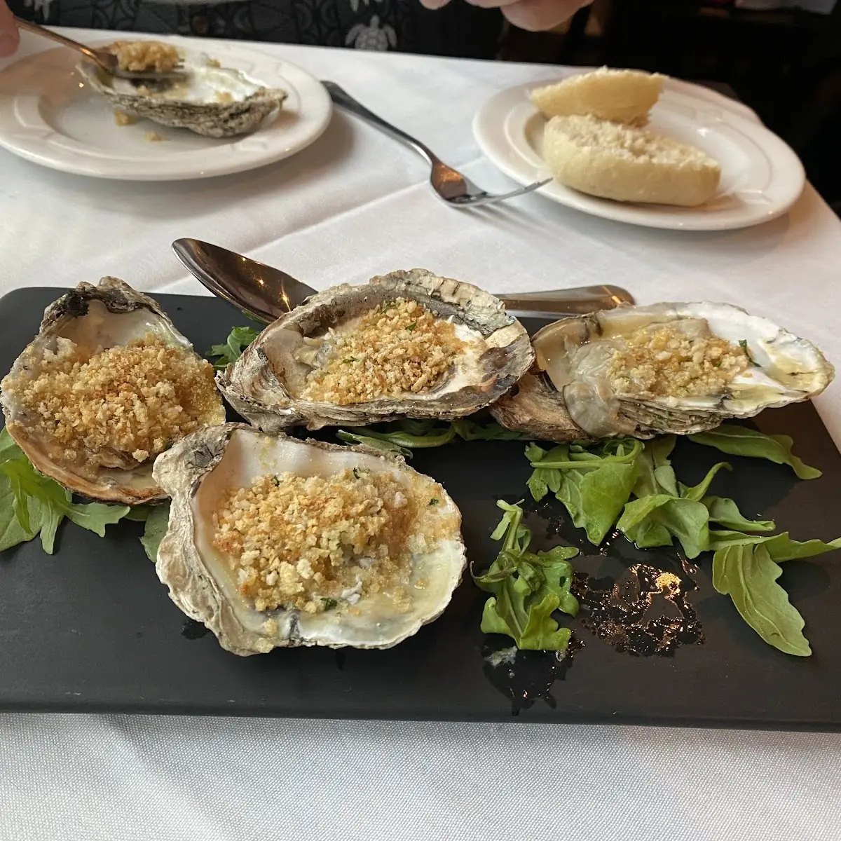 Oysters Rockefeller