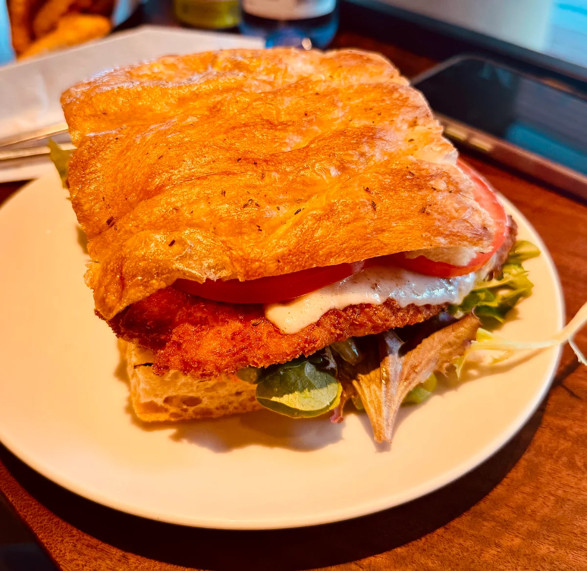 Chicken Parmesan Sandwich