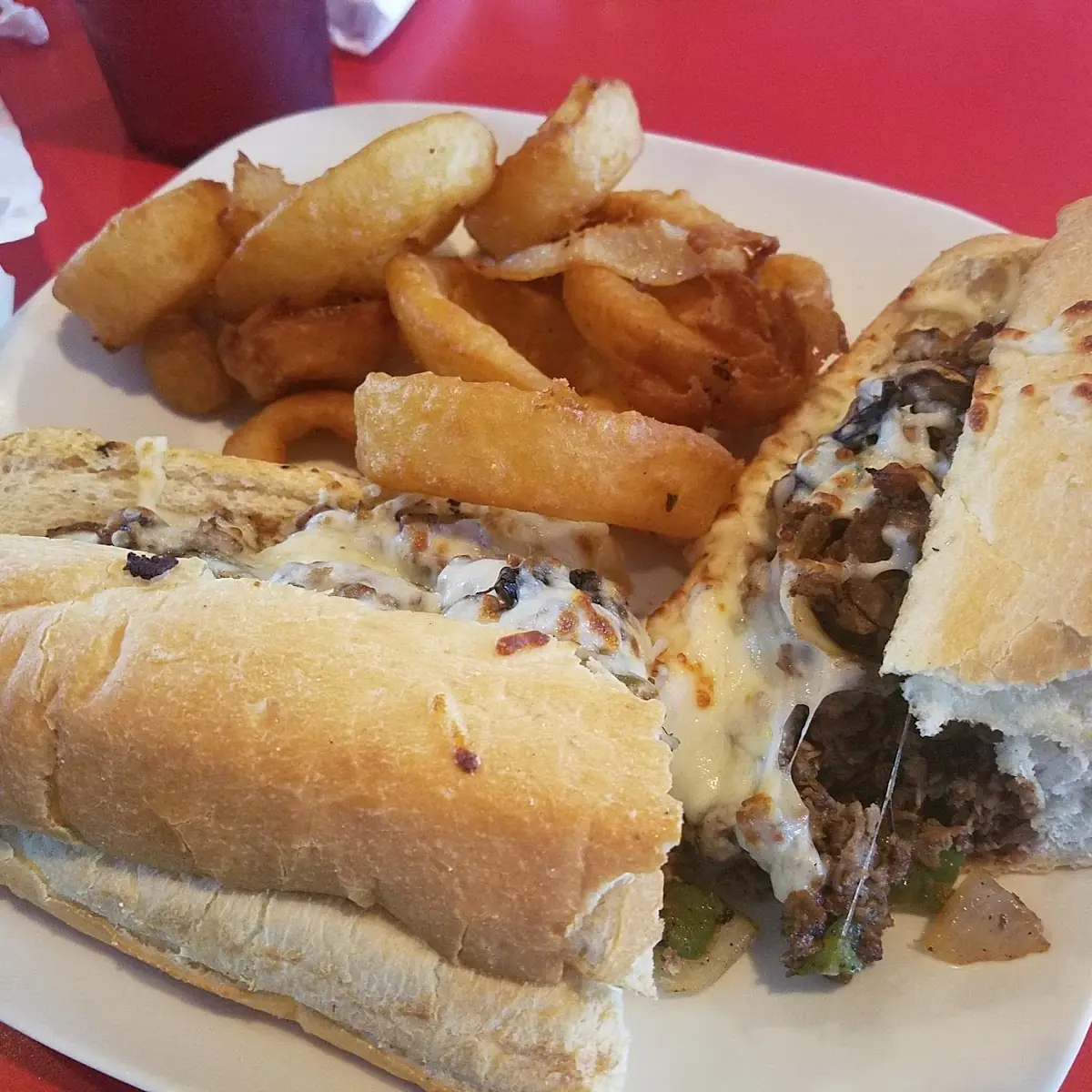 Steak Philly Cheese Steak Sandwich