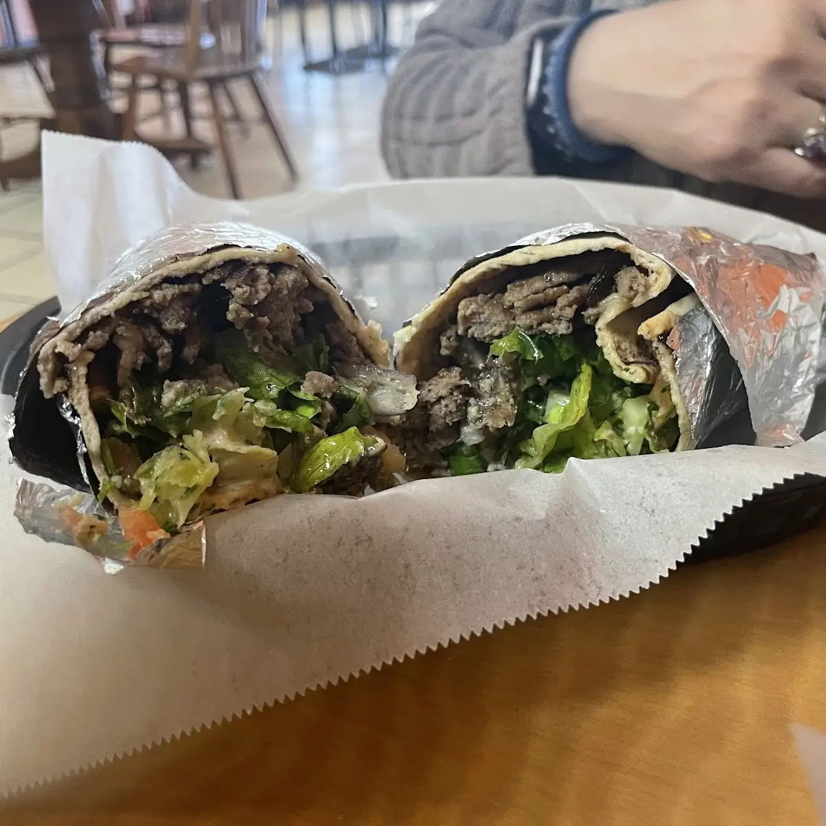Beef Gyro Sandwich