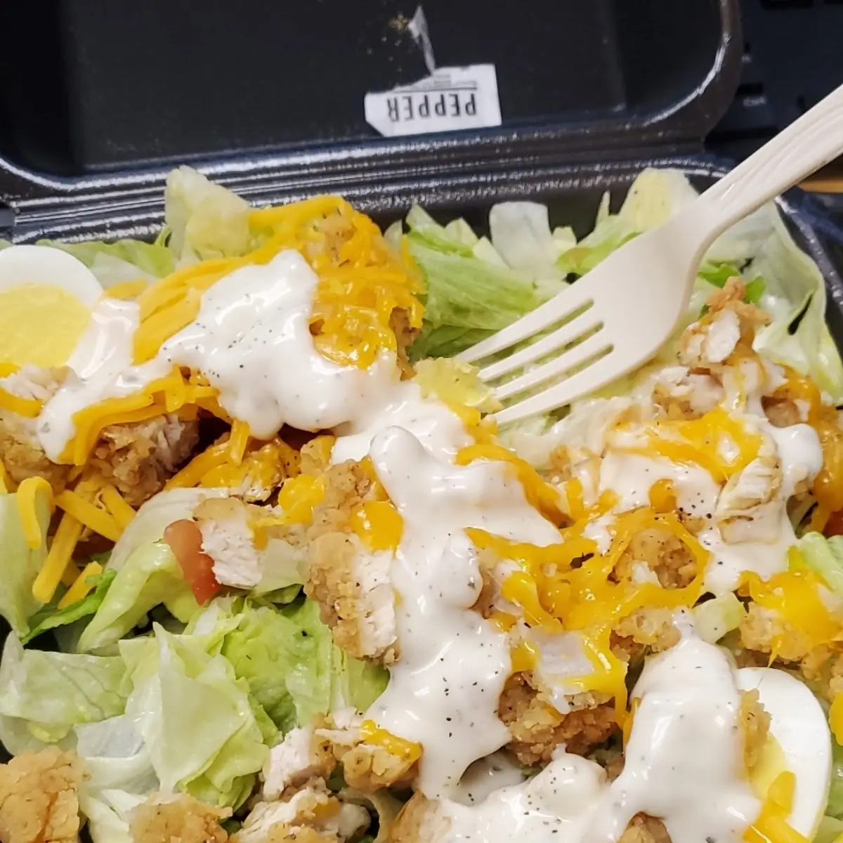 Crispy Chicken Salad