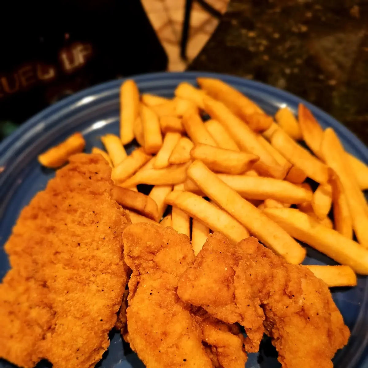 K 5 Chicken Tenders with Papas