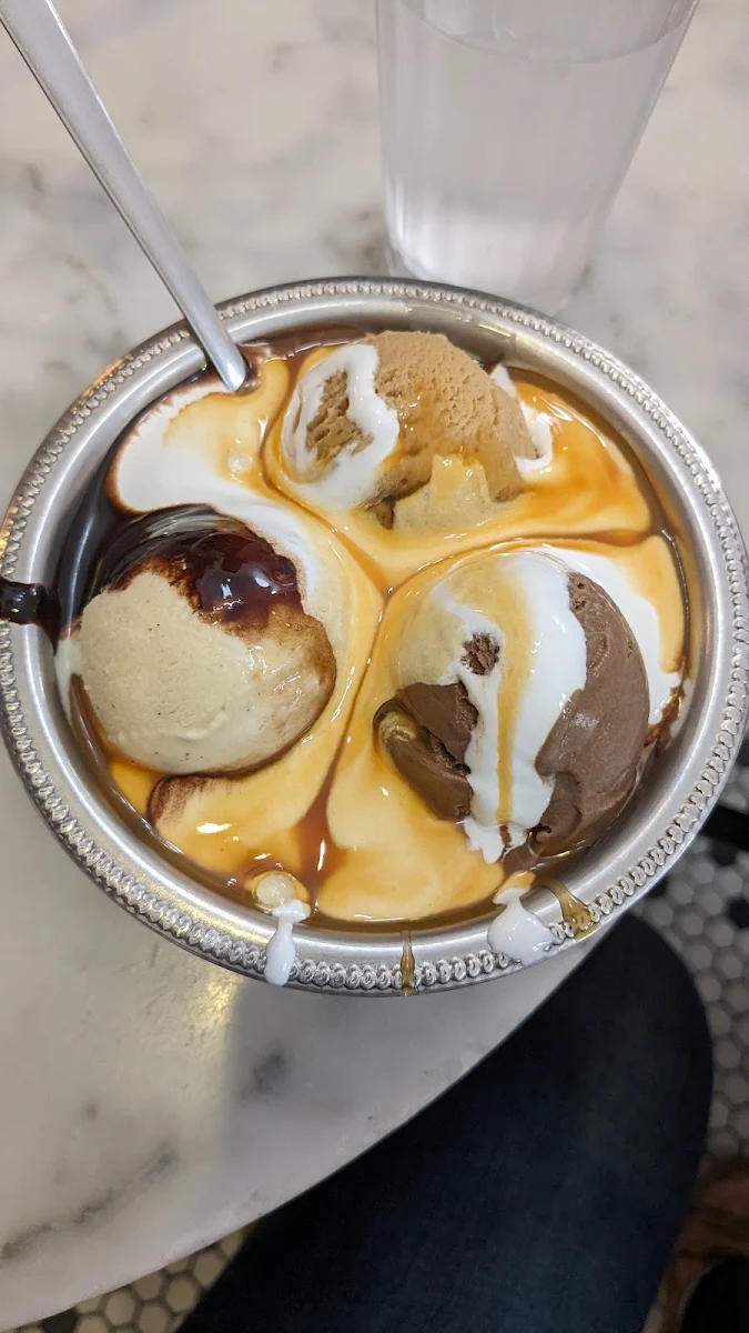 Bourbon Street Sundaes
