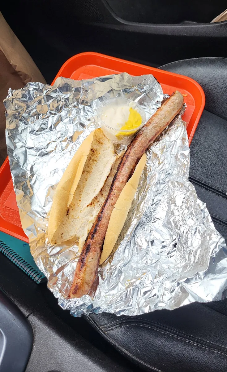 Bratwurst as Restaurant Served It