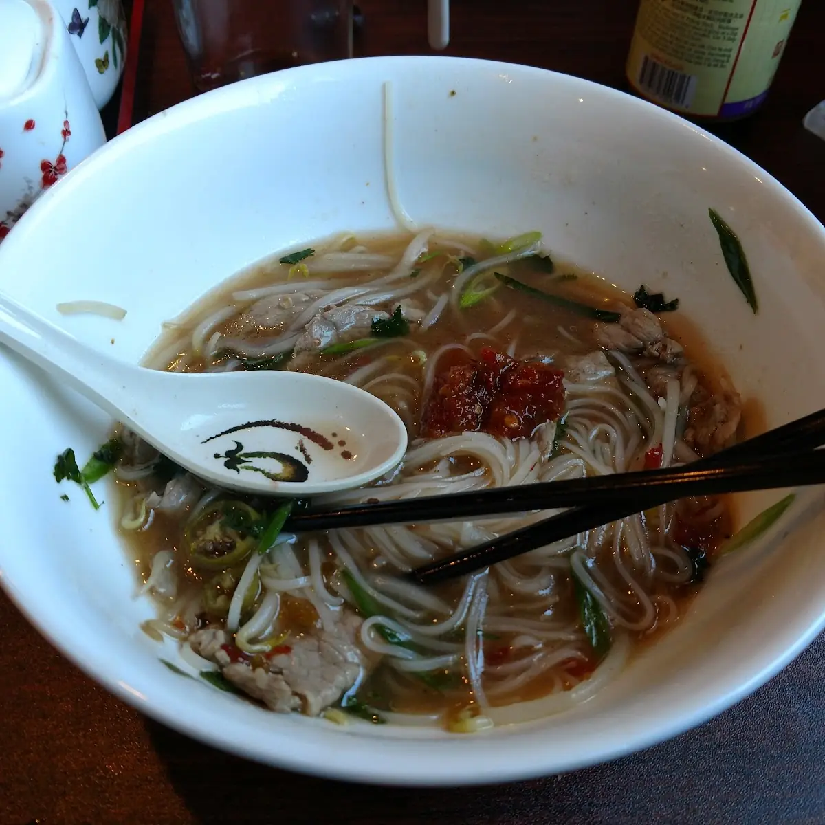 Thai Style Pho Noodle Soup