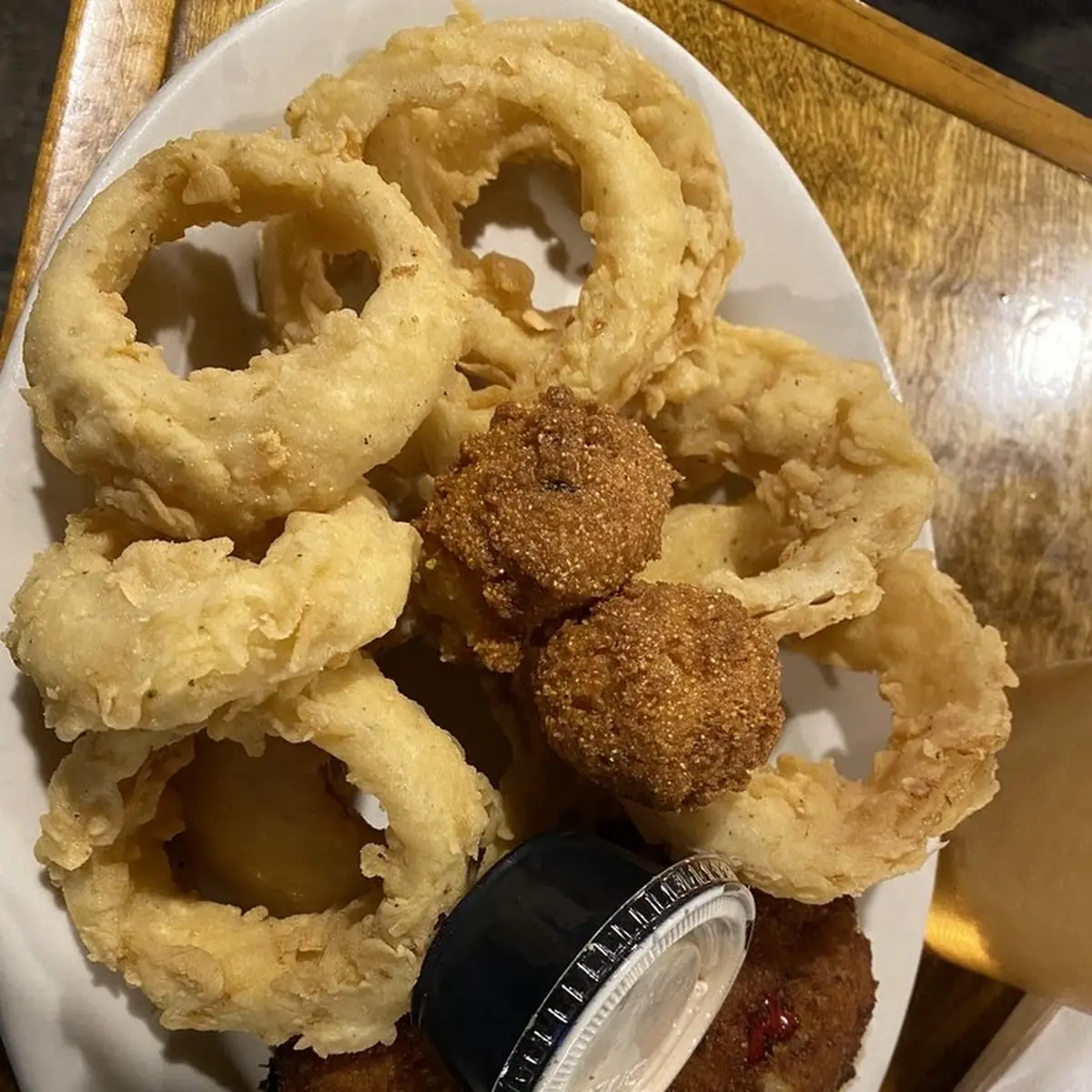 Onion Rings & Hush Puppies