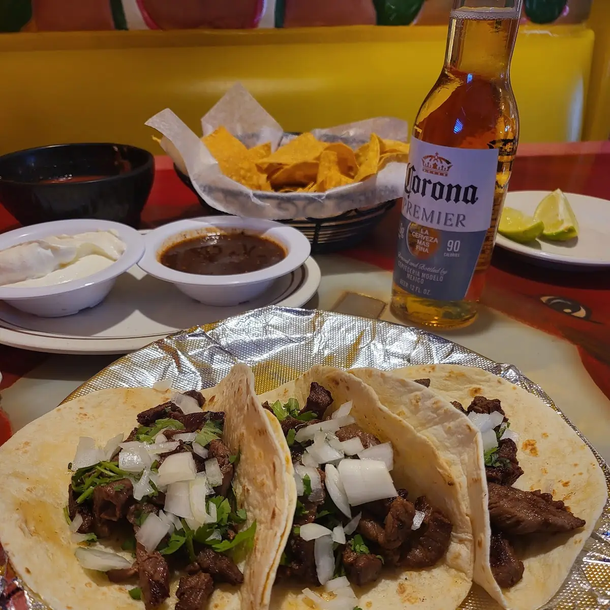 Carne Asada Tacos Meal