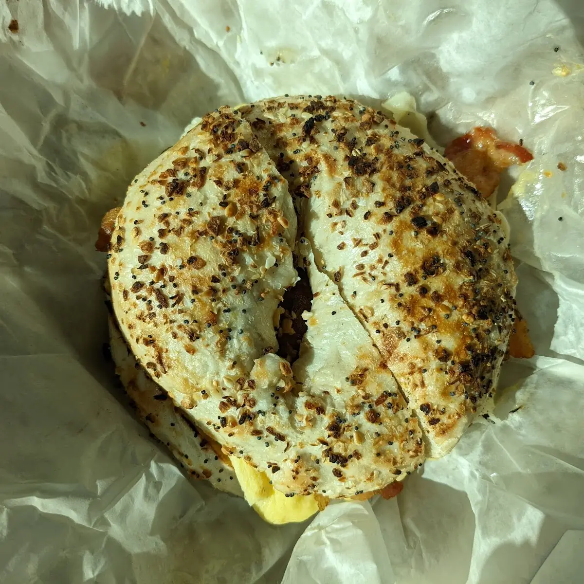 11. sliced nova lox and White Fish combo  Loaded  open face  Choice of bagel