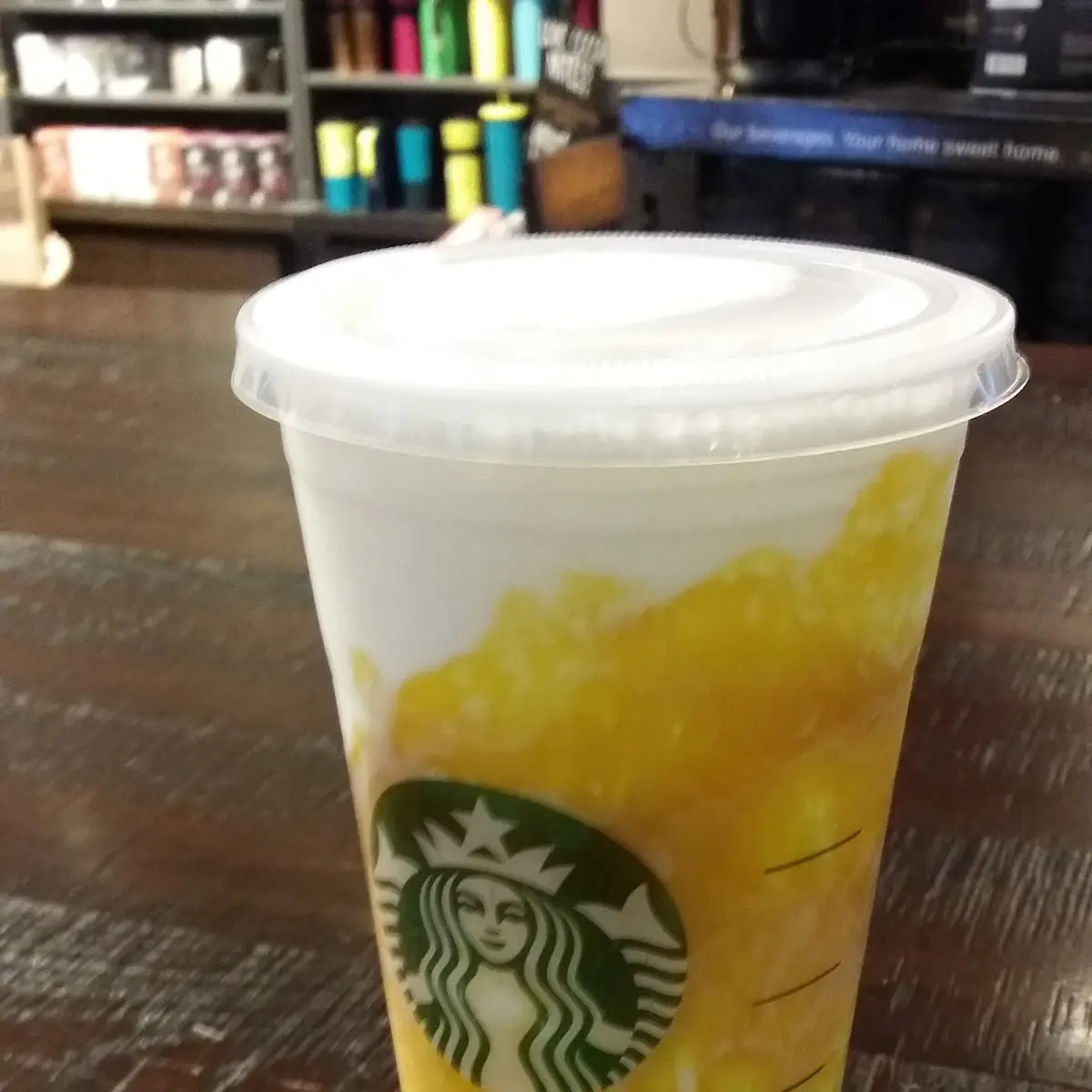 Mango Pineapple Creme Frappuccino