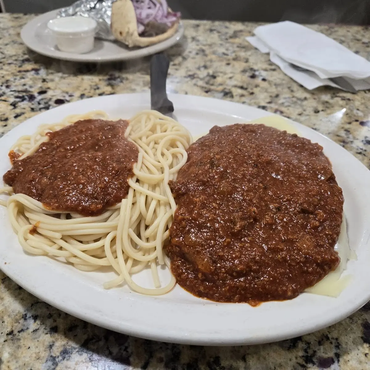 Veal Parmesan Dinner