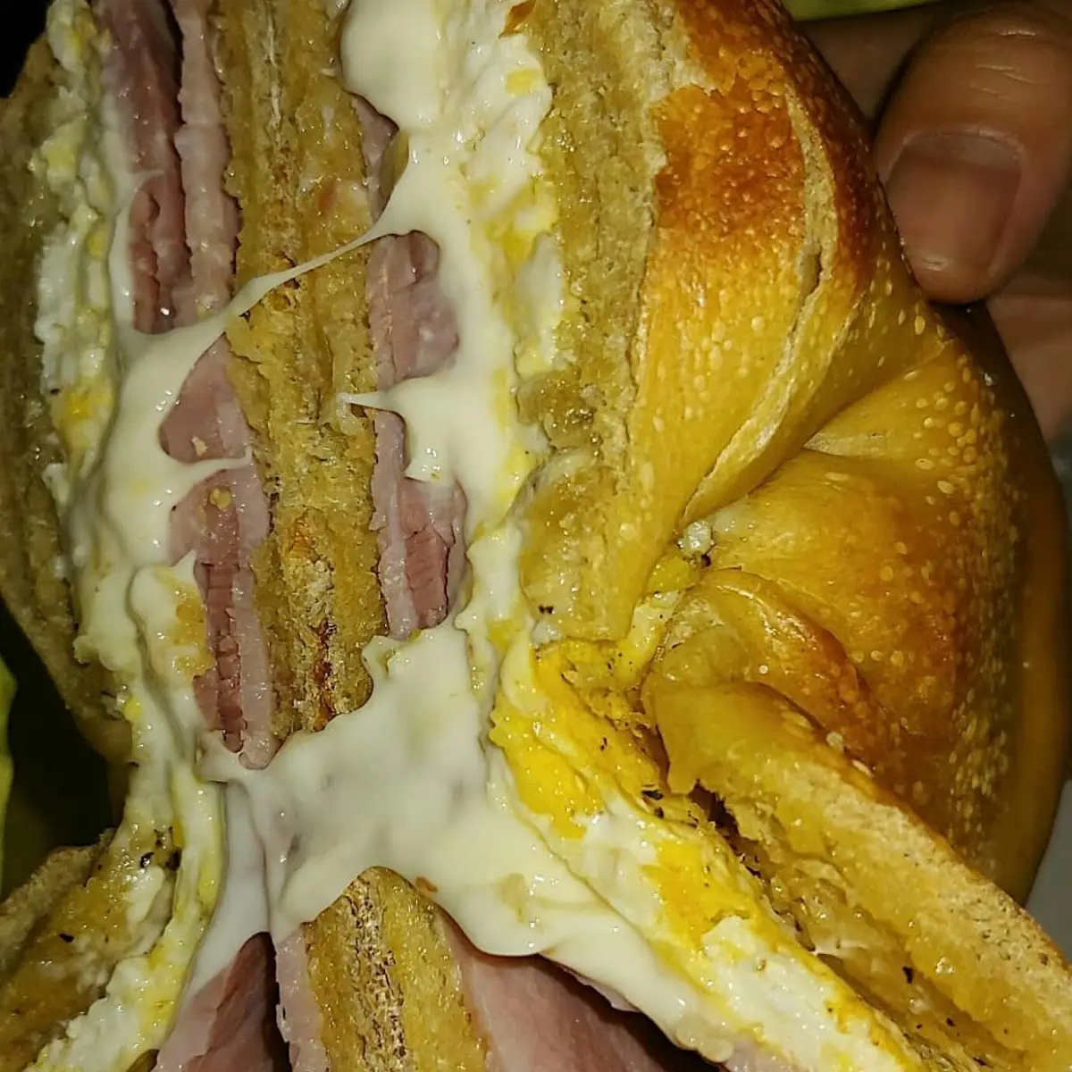 Cheese Bagel Sandwich