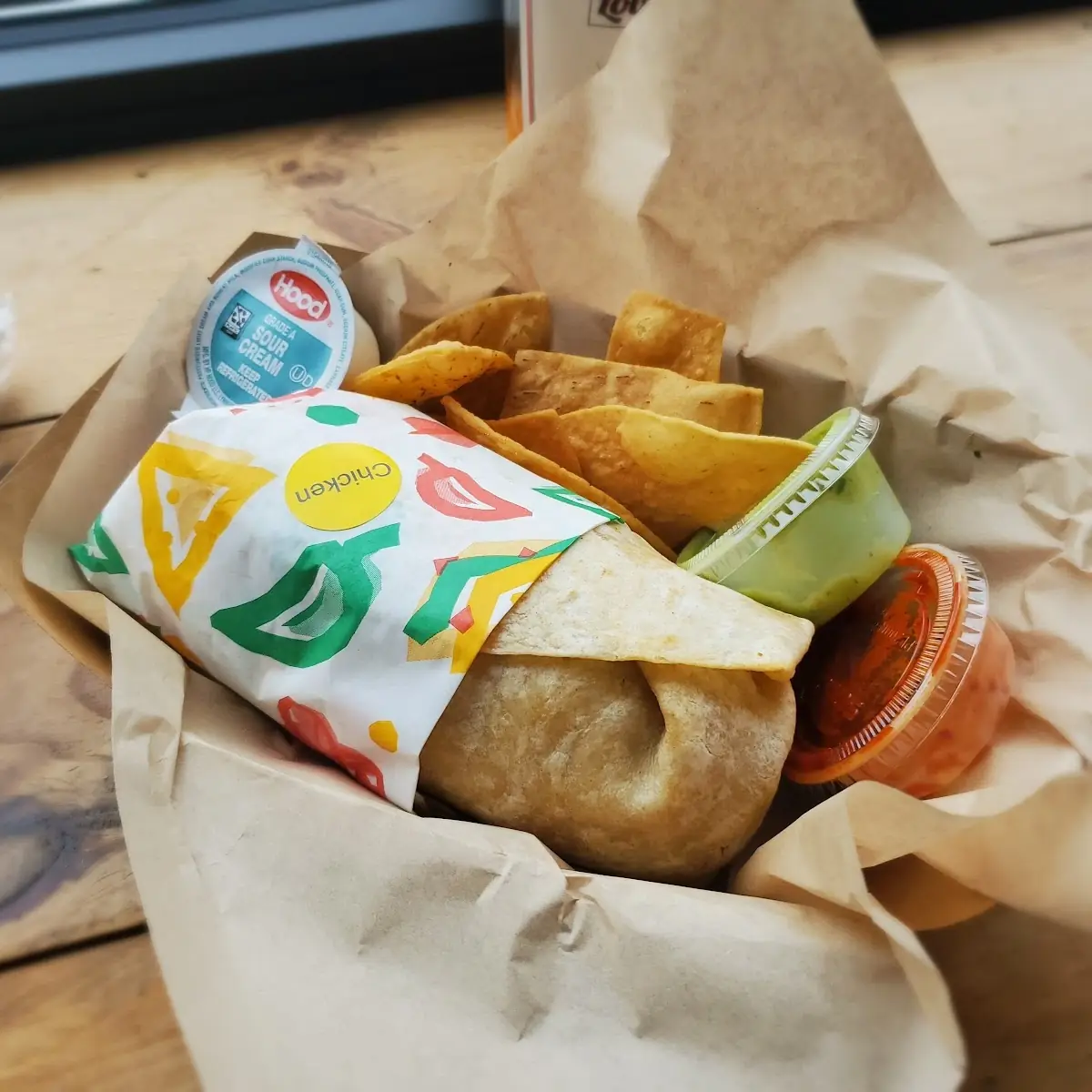 Chicken Burrito