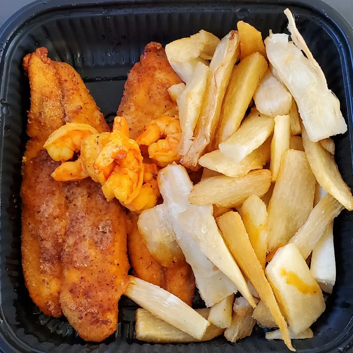 Fish and Chips from Samba's Cuisine