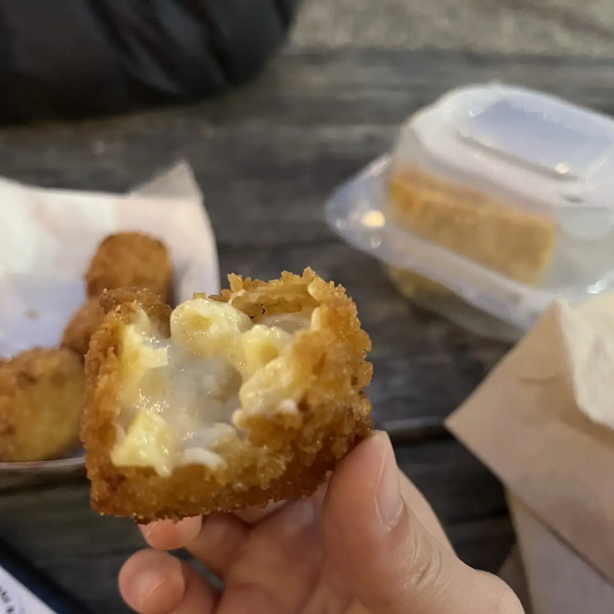 Truffle Mac and Cheese Balls