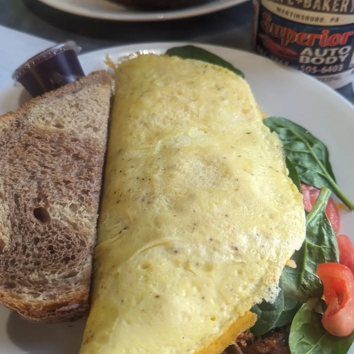 Philly Cheesesteak Omelette
