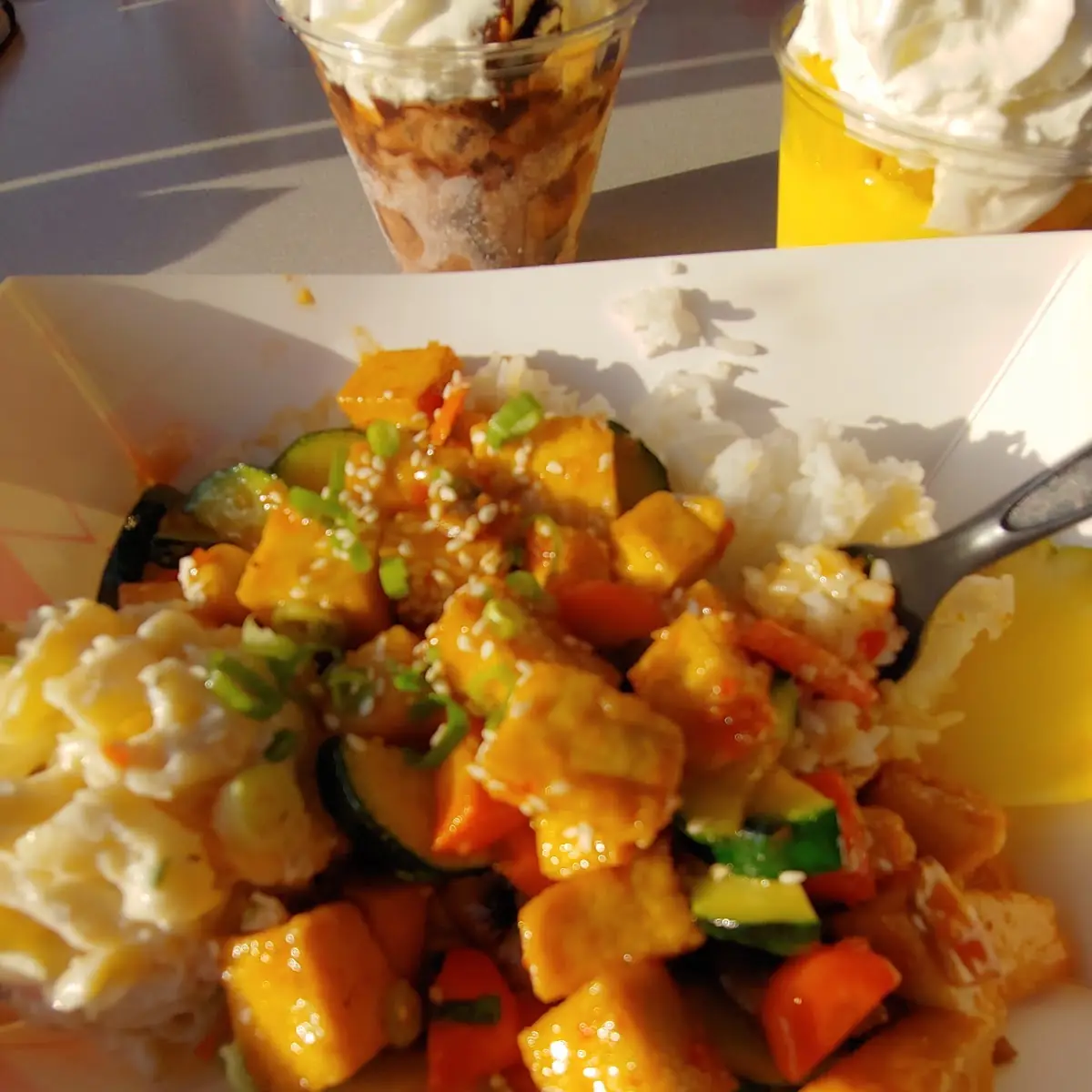 Teriyaki Vegetable with Fried Tofu