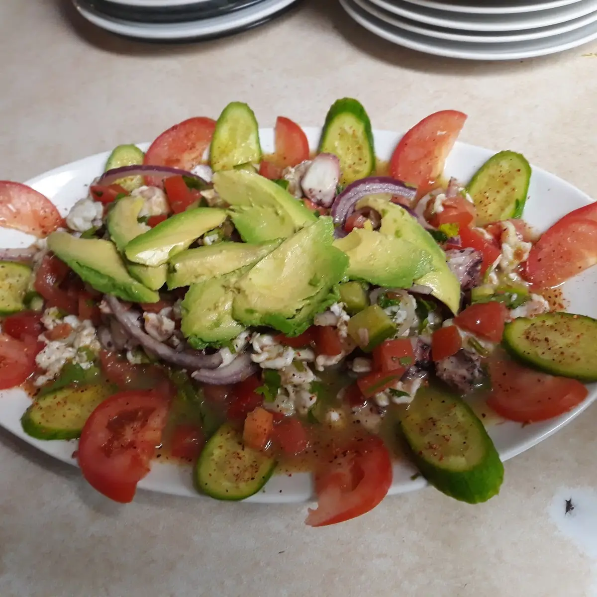 Shrimp Ceviche De Camaron