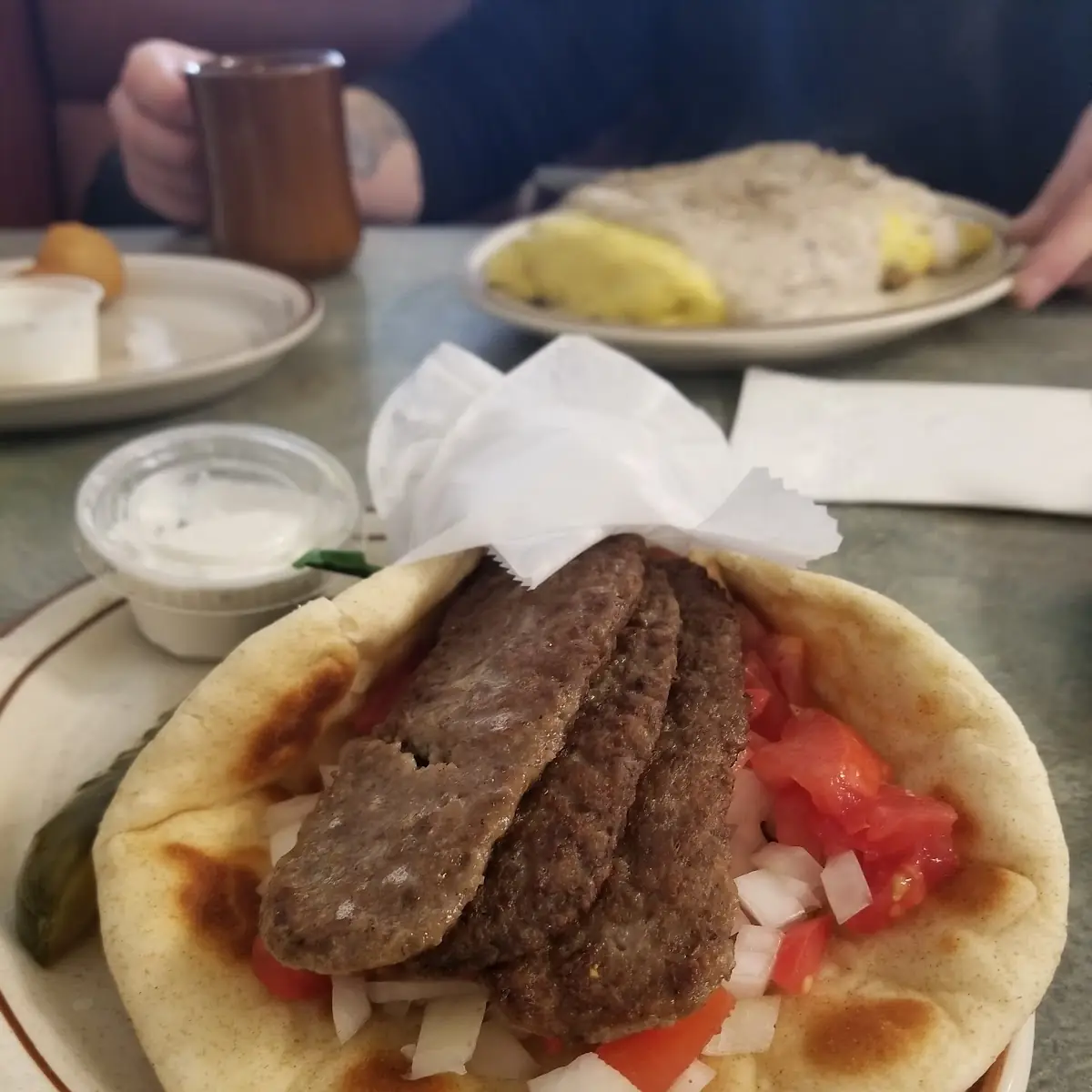 Gyro & 3 Eggs