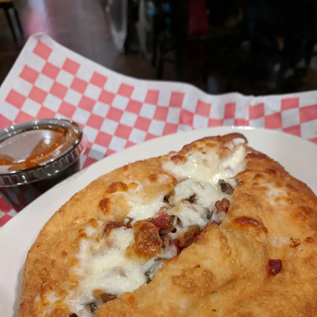 Deep Fried Calzone