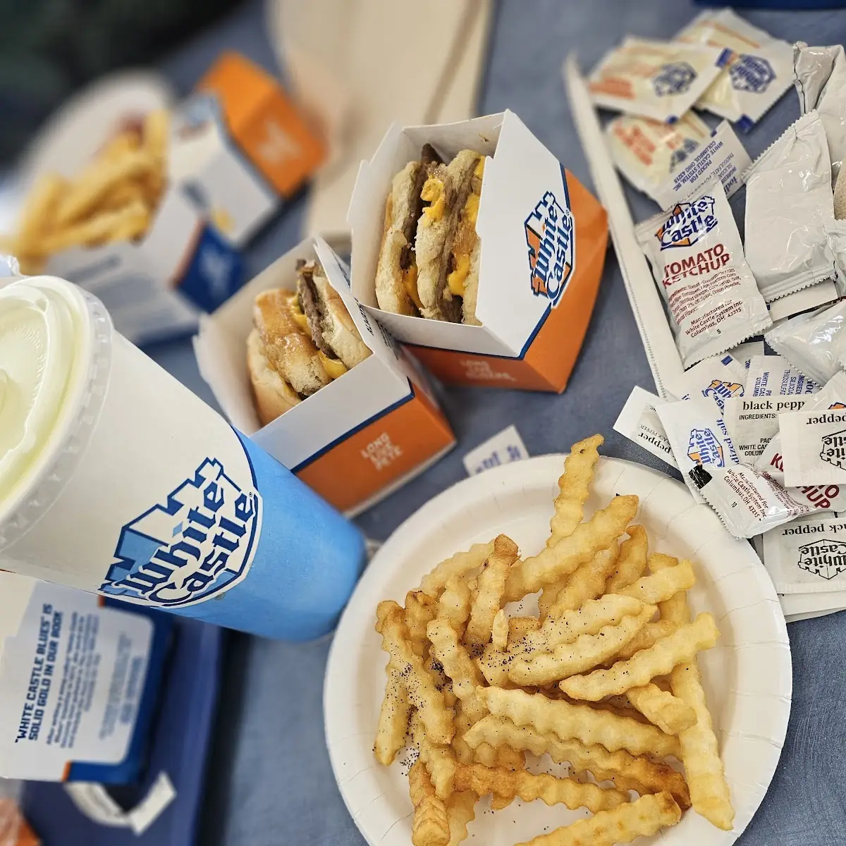 Double Cheese Slider Meal