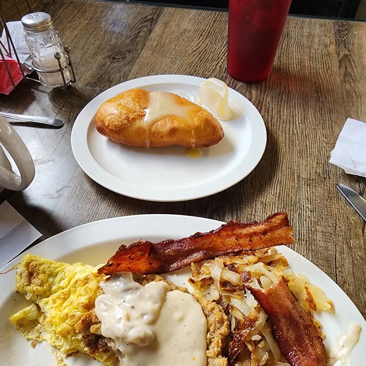 Chicken Fried Steak and Eggs
