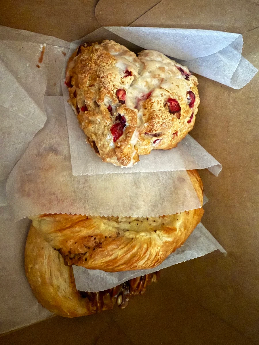 Cranberry Orange Scone