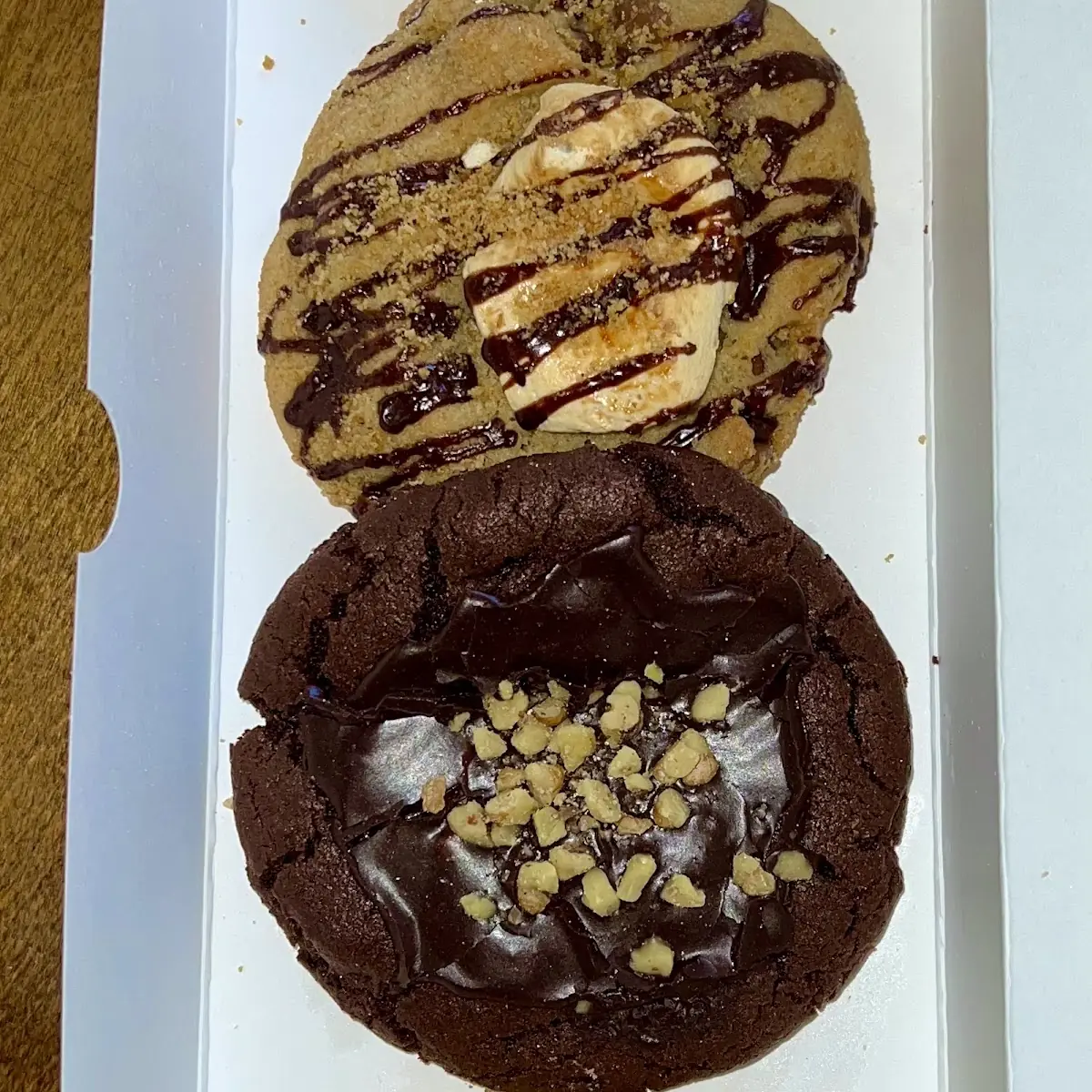 Walnut Fudge Brownie Cookie