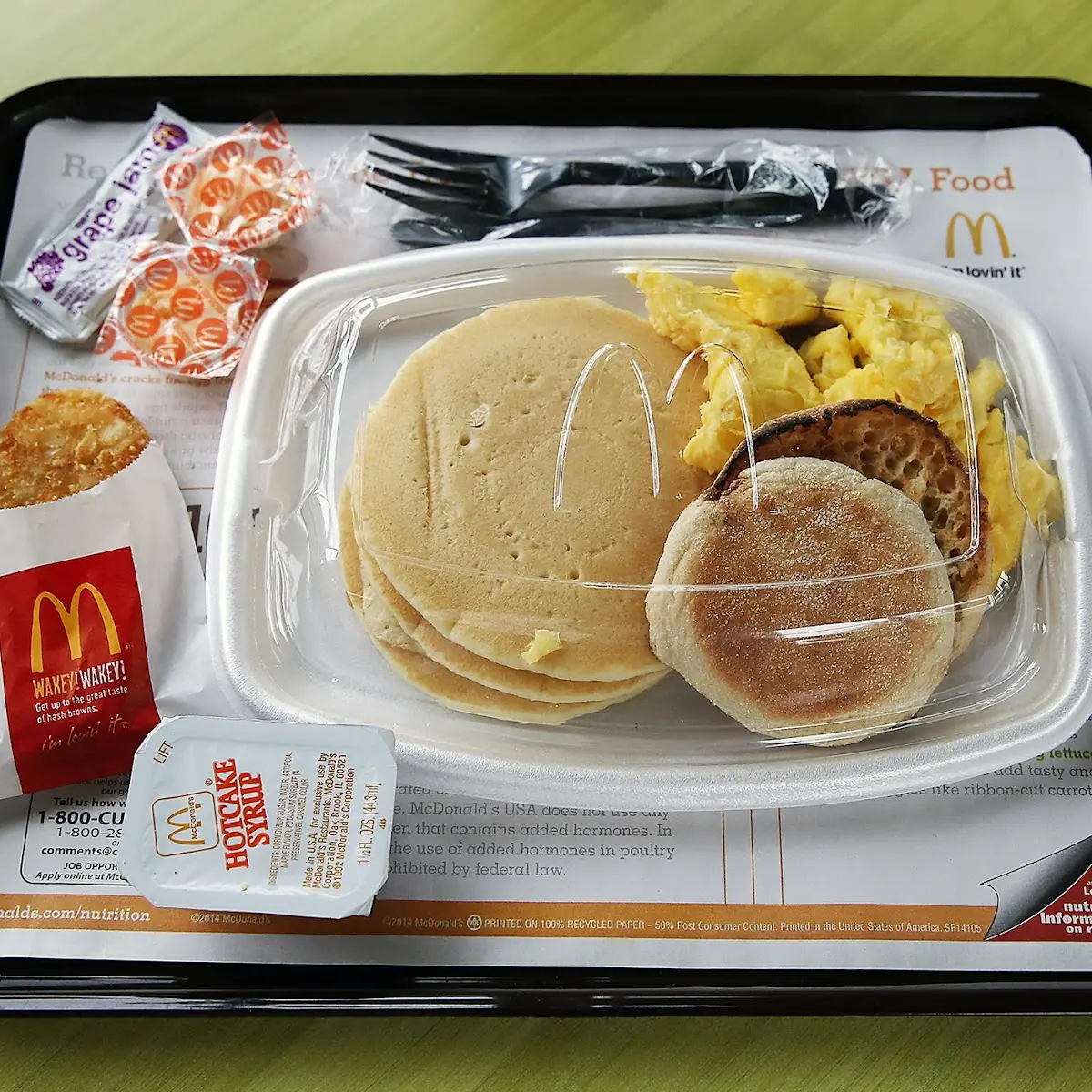 Big Breakfast with Hotcakes
