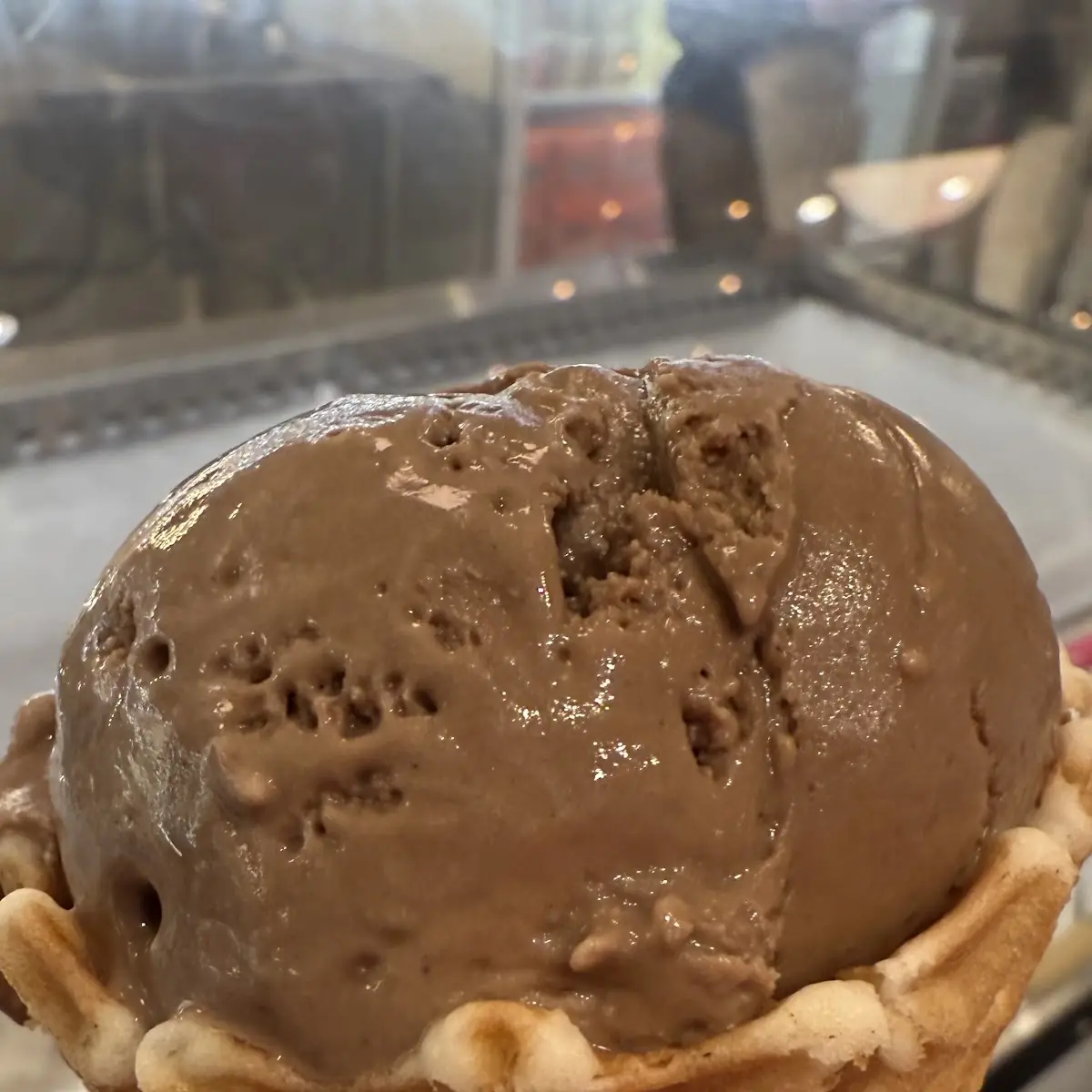 Chocolate Waffle Cone