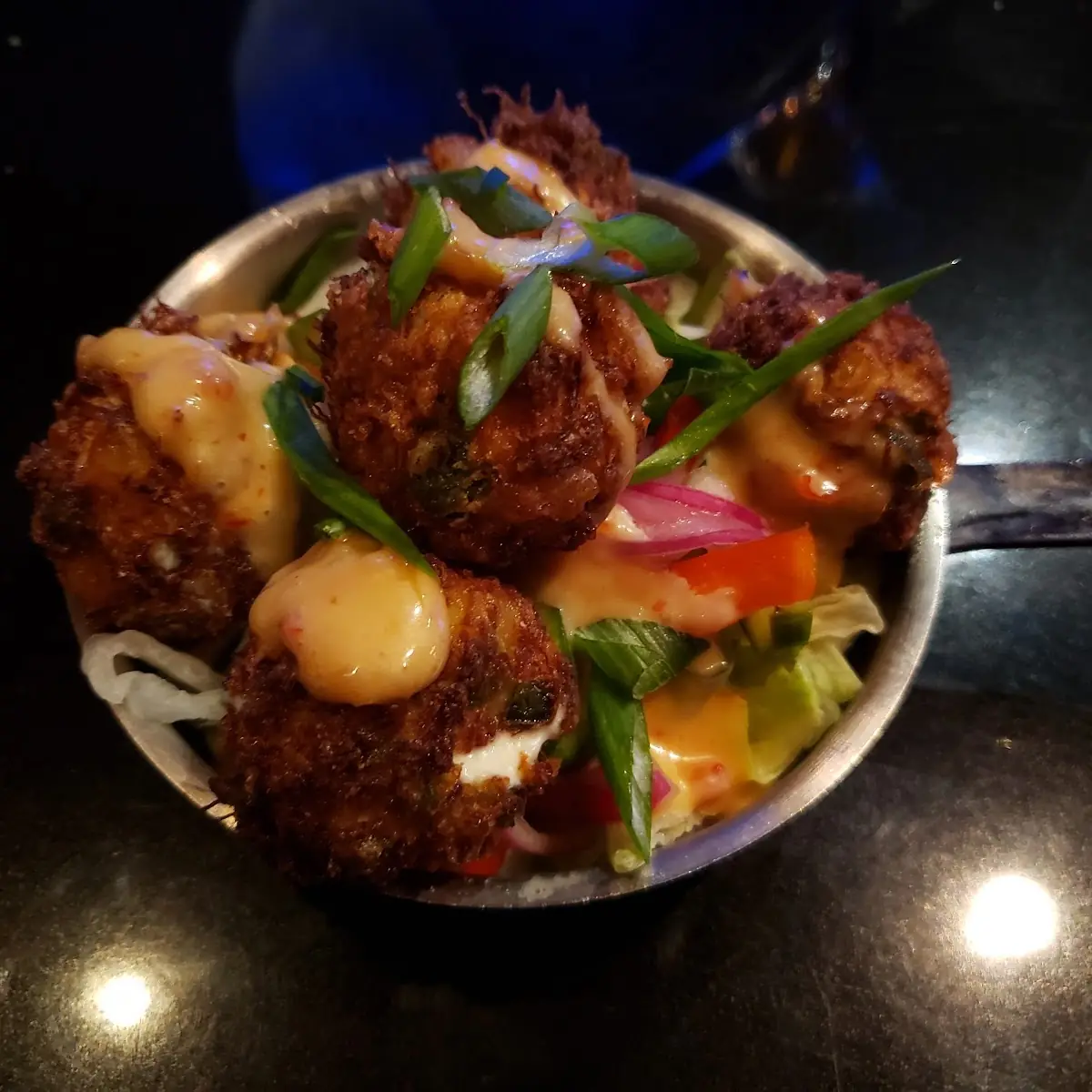 Sizzling Blue Crab Cakes