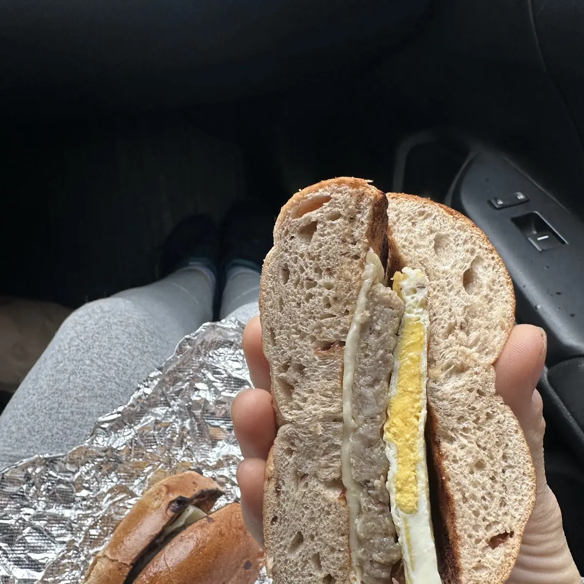 Sausage and Egg and Cheese Sandwich