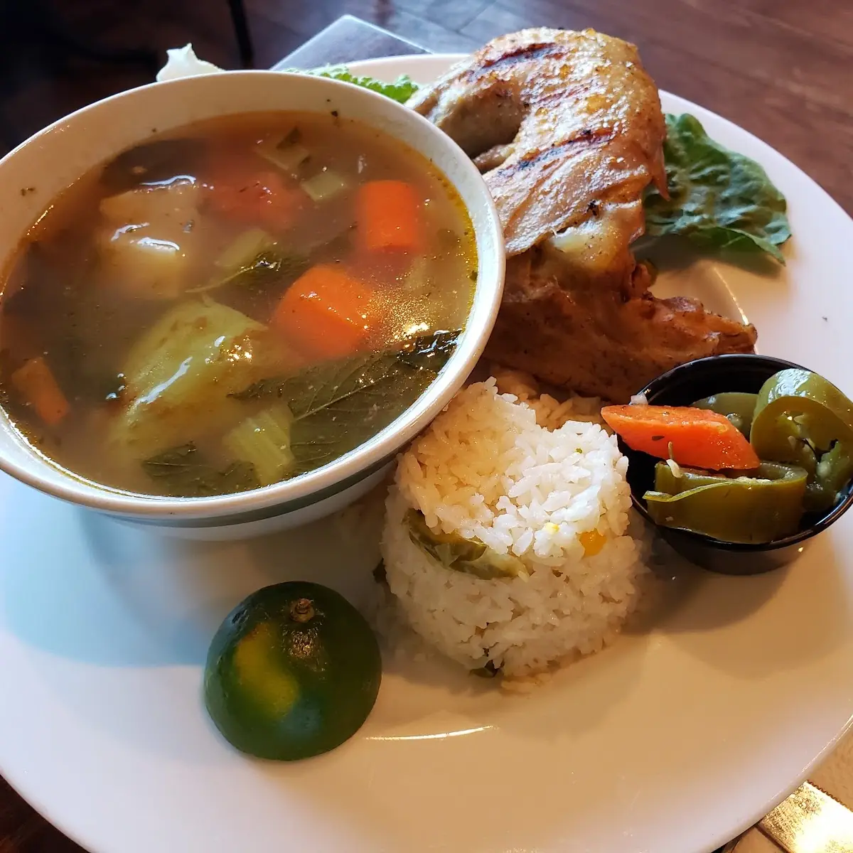 Sopa de Gallina India