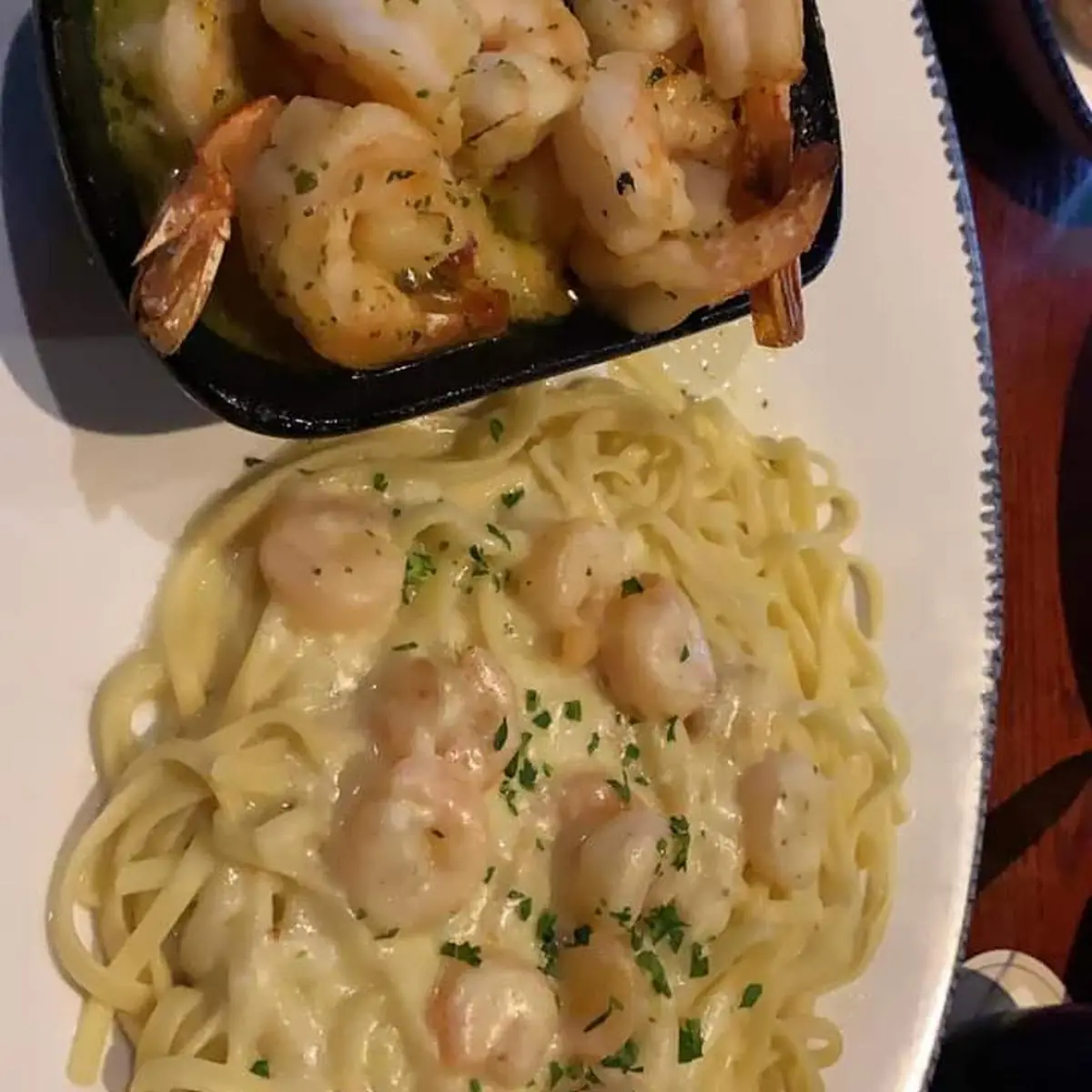 Shrimp Alfredo