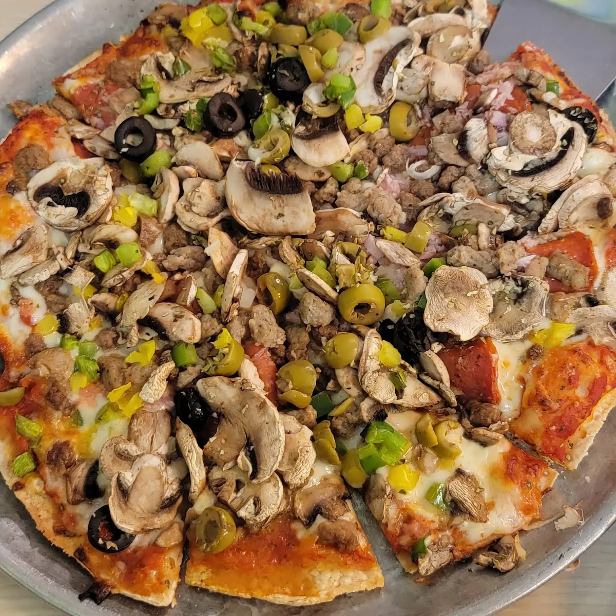 Kitchen Sink Pizza