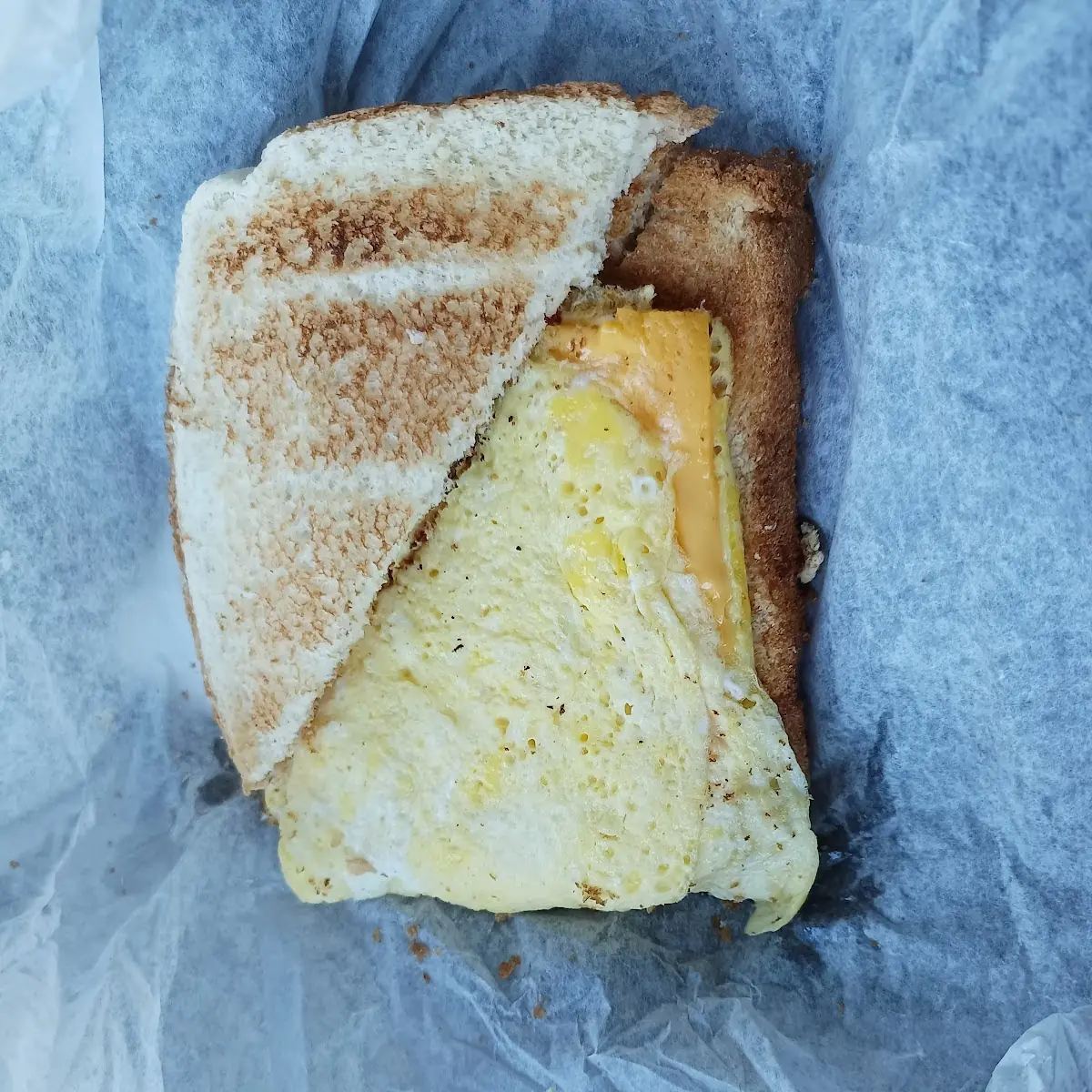 Fried Egg Sandwich with Cheese