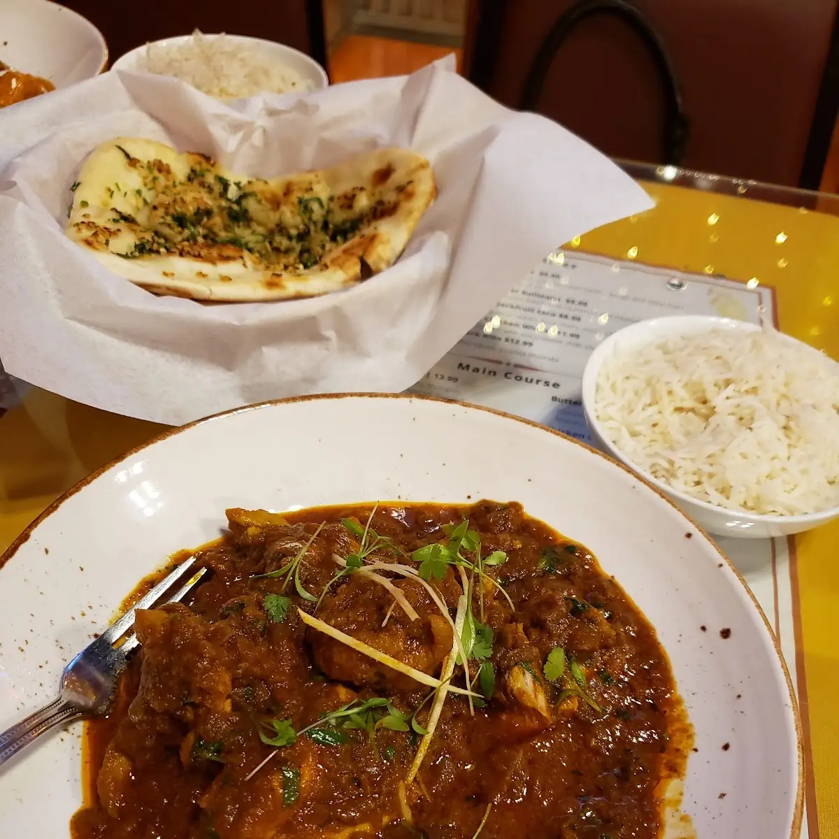 Curry Chicken Main Dish