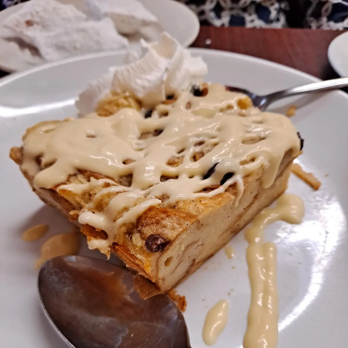 Bread Pudding with Bourbon Sauce