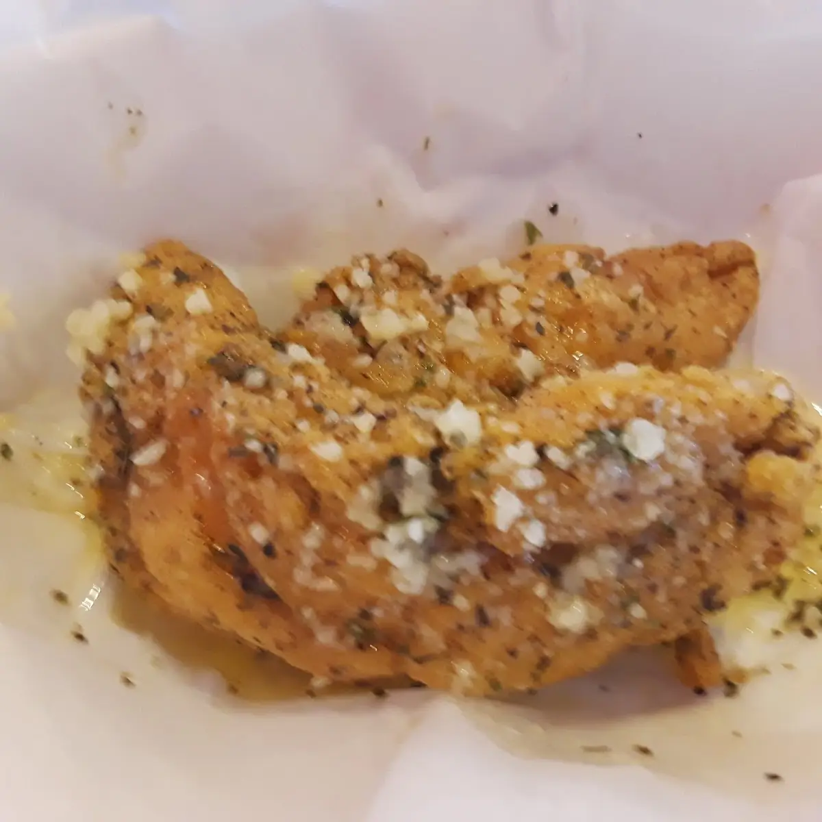 Garlic Parmesan Boneless Wings