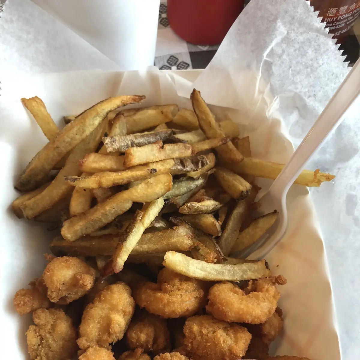 Popcorn Shrimp & Fries