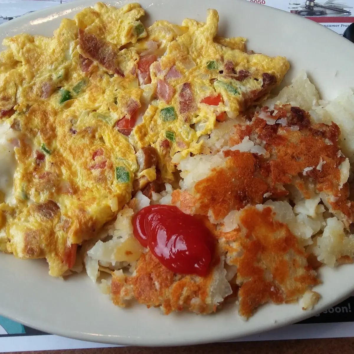 Ham and Cheese Omelet
