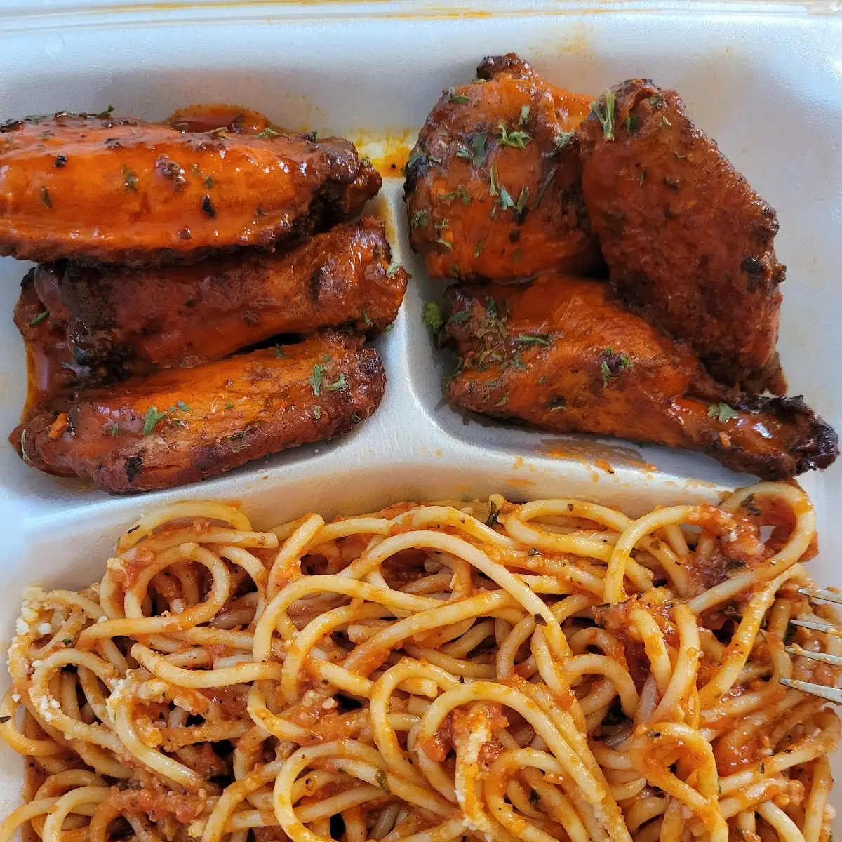 Spaghetti and Wings