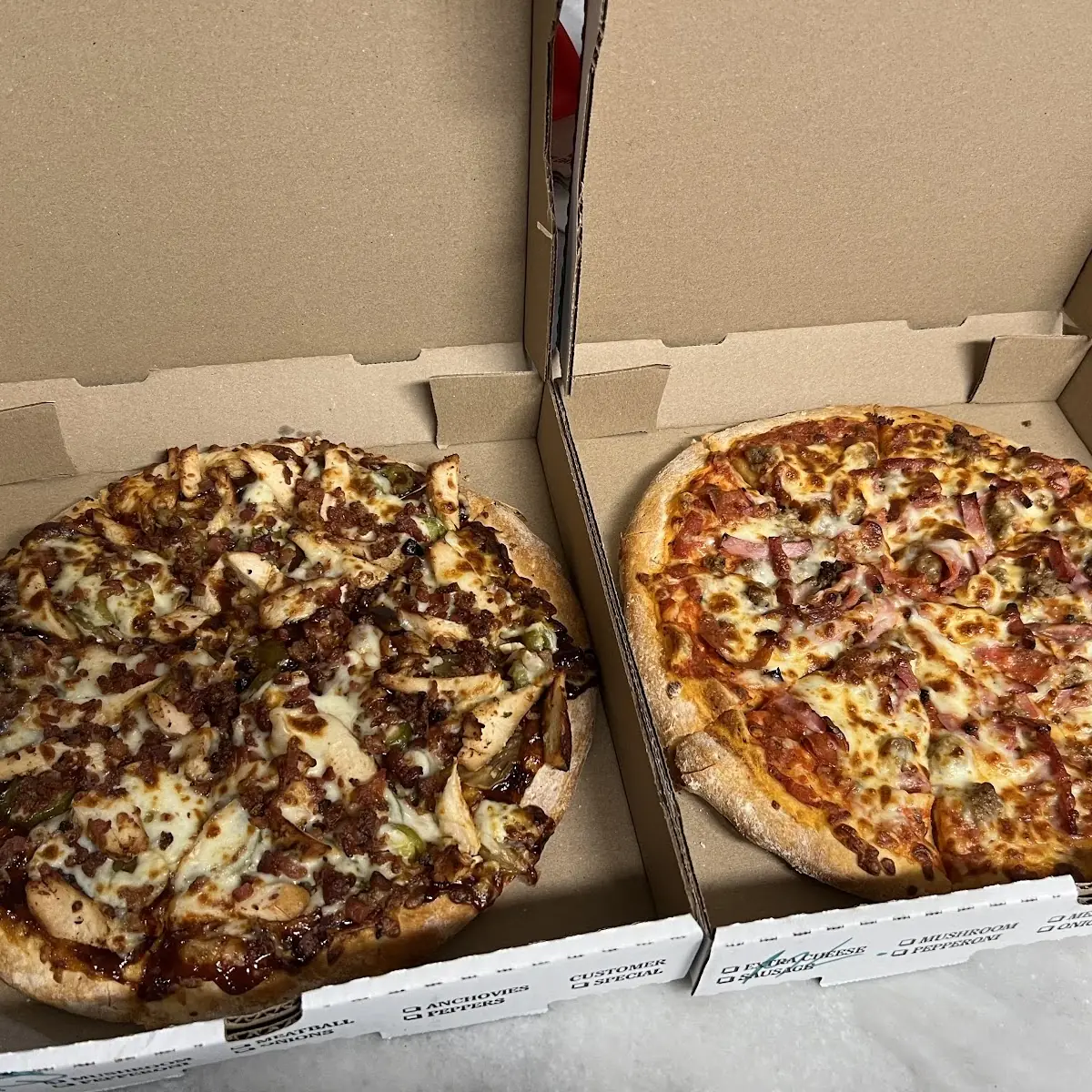 Spicy BBQ Chicken Pizza