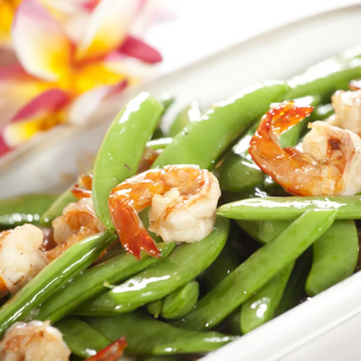 Shrimp with Snow Peas