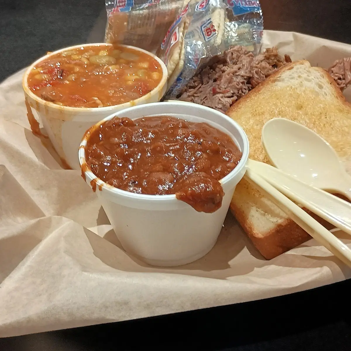 Baked Beans and Brunswick Stew