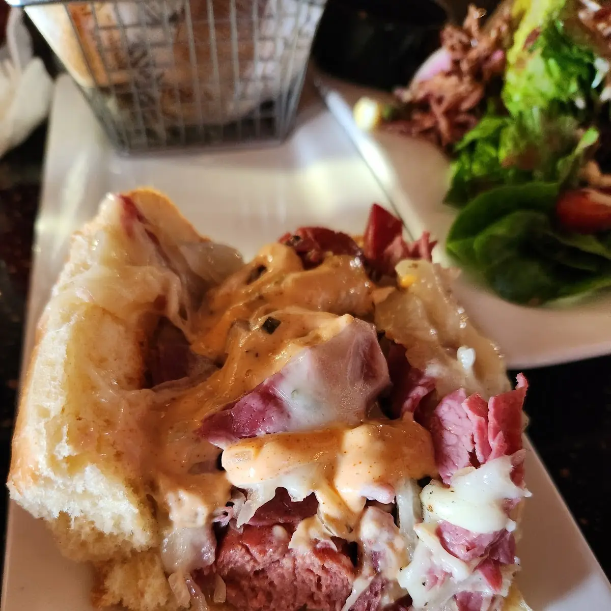Reuben Hot Dog