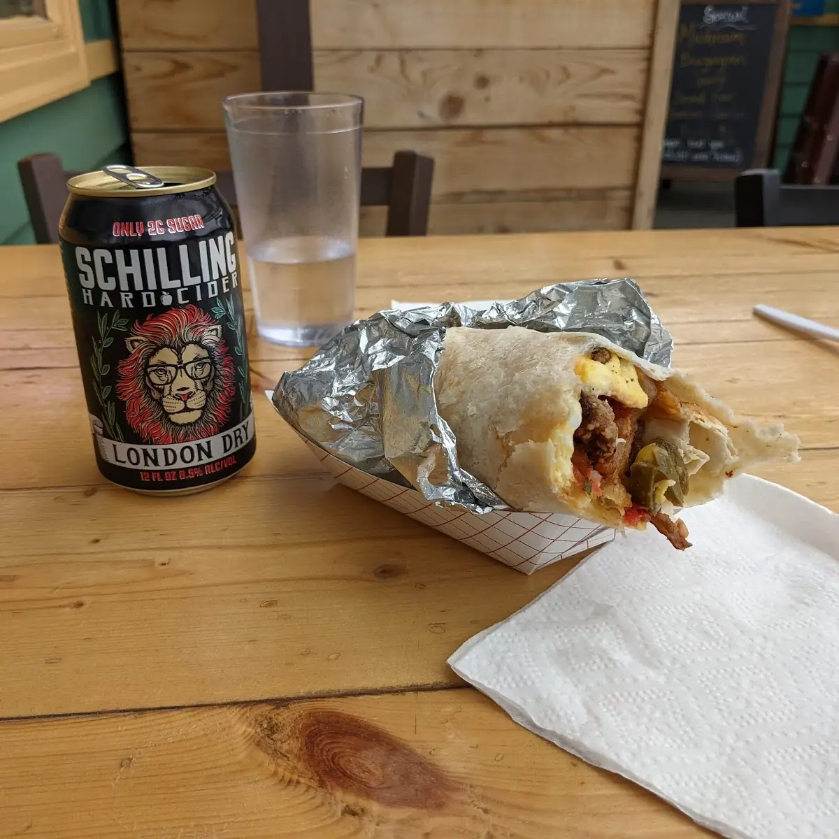 Breakfast Chorizo Burrito