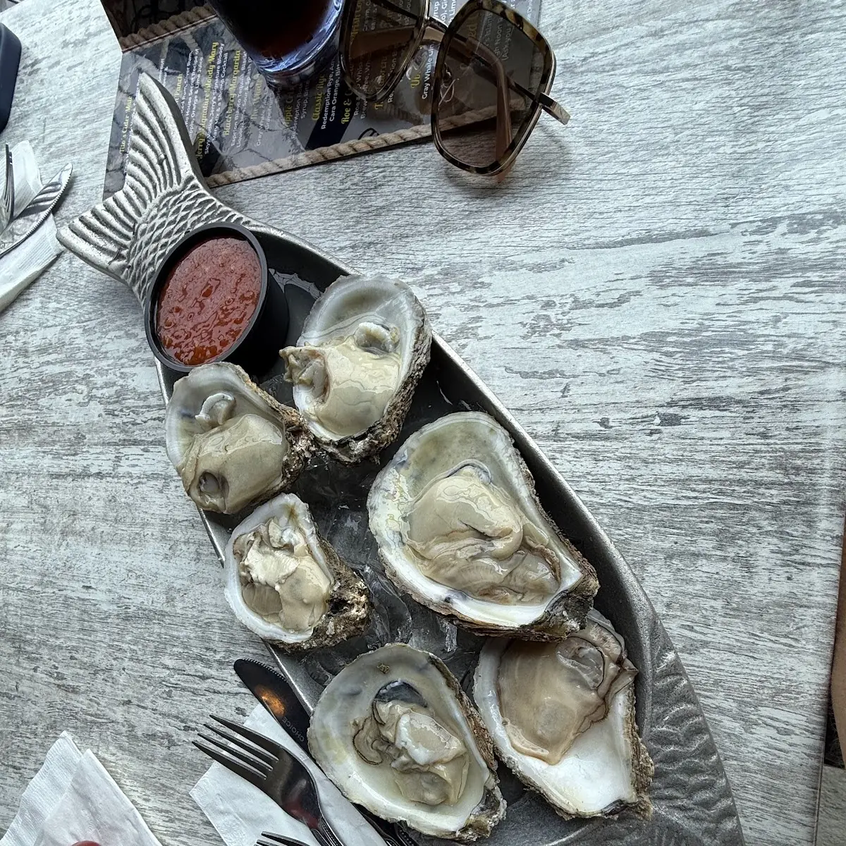 Wild Blue Point Oysters
