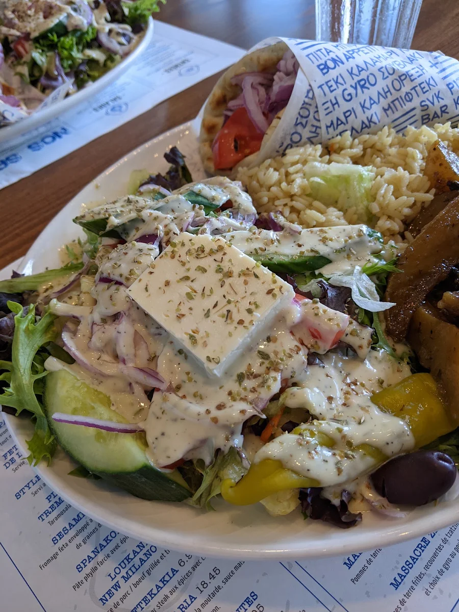 Salad Side Dish Detail