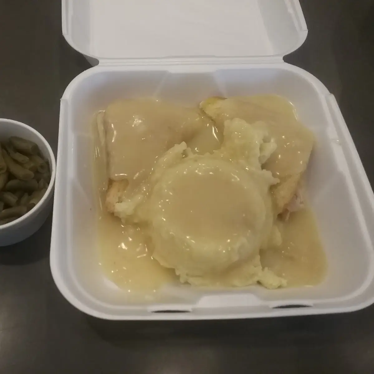 Turkey Mashed Potatoes Green Beans